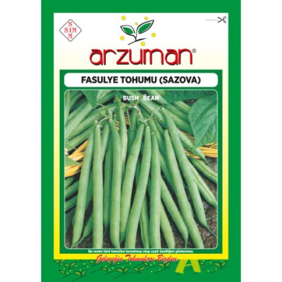 Sazova Fasulye Tohumu 50 GR Arzuman