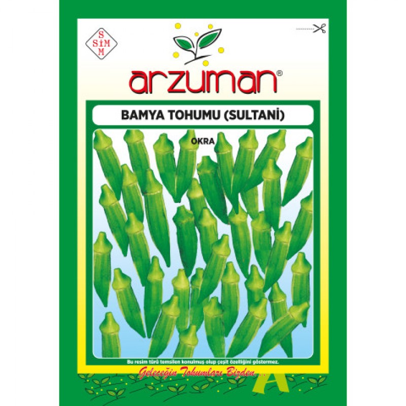 Sultani Bamya Tohumu 25 GR Arzuman