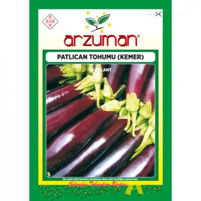 Kemer Patlıcan Tohumu 10 Gr Arzuman