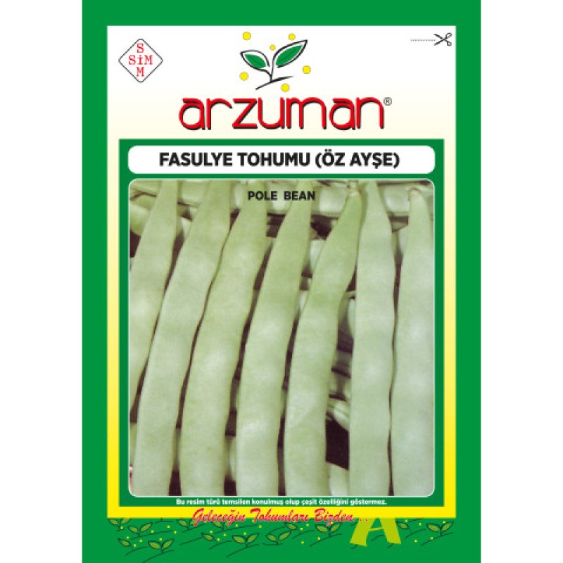 ÖZ AYŞE Fasülye Tohumu 50 GR Arzuman