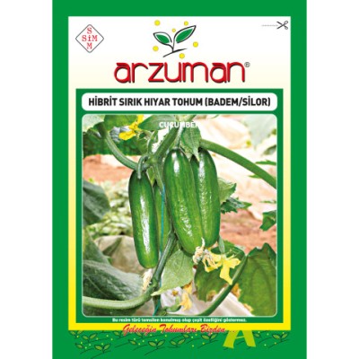 SİLOR/BADEM Salatalık F1 (SIRIK) 10 Adet Arzuman